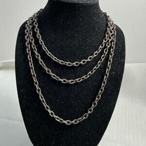 Vintage Trifari Long‎ Chain Necklace